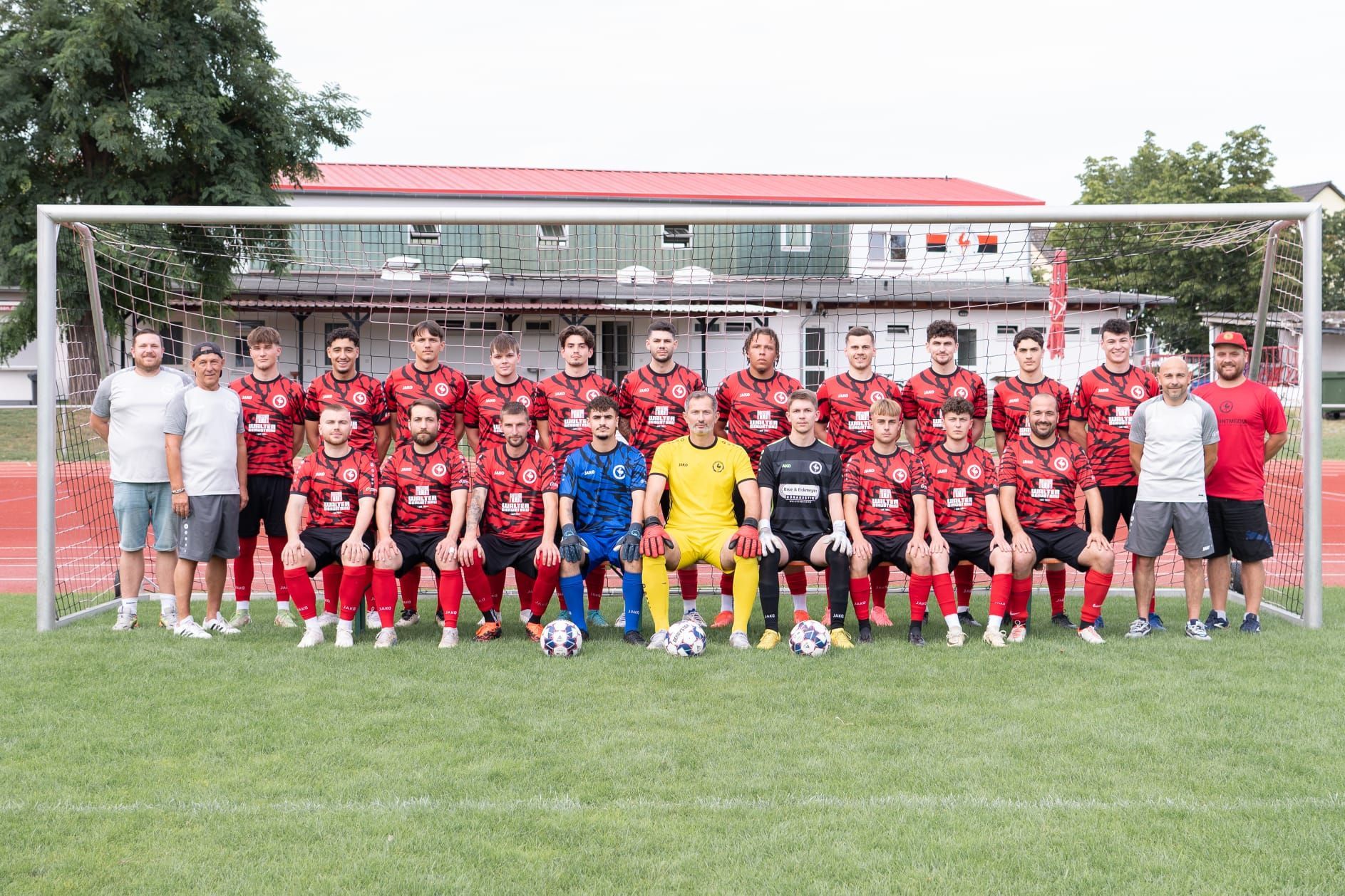 Foto: Fußballabteilung SV Rohrhof Gruppenfoto 1. Mannschaft, Fußball, SV Rohrhof 1921