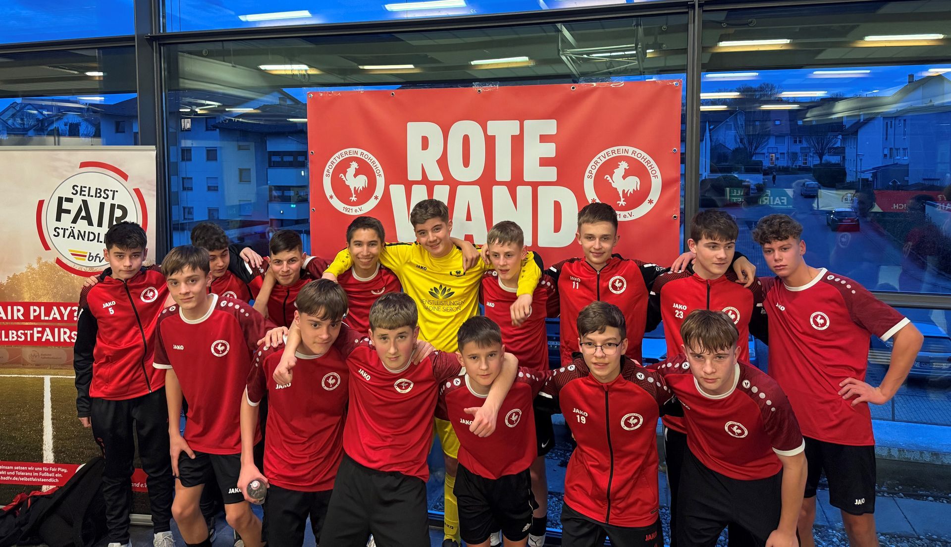 Foto: SVR-Fußball C1-Junioren 5. Platz Futsal, Fußball, SV Rohrhof