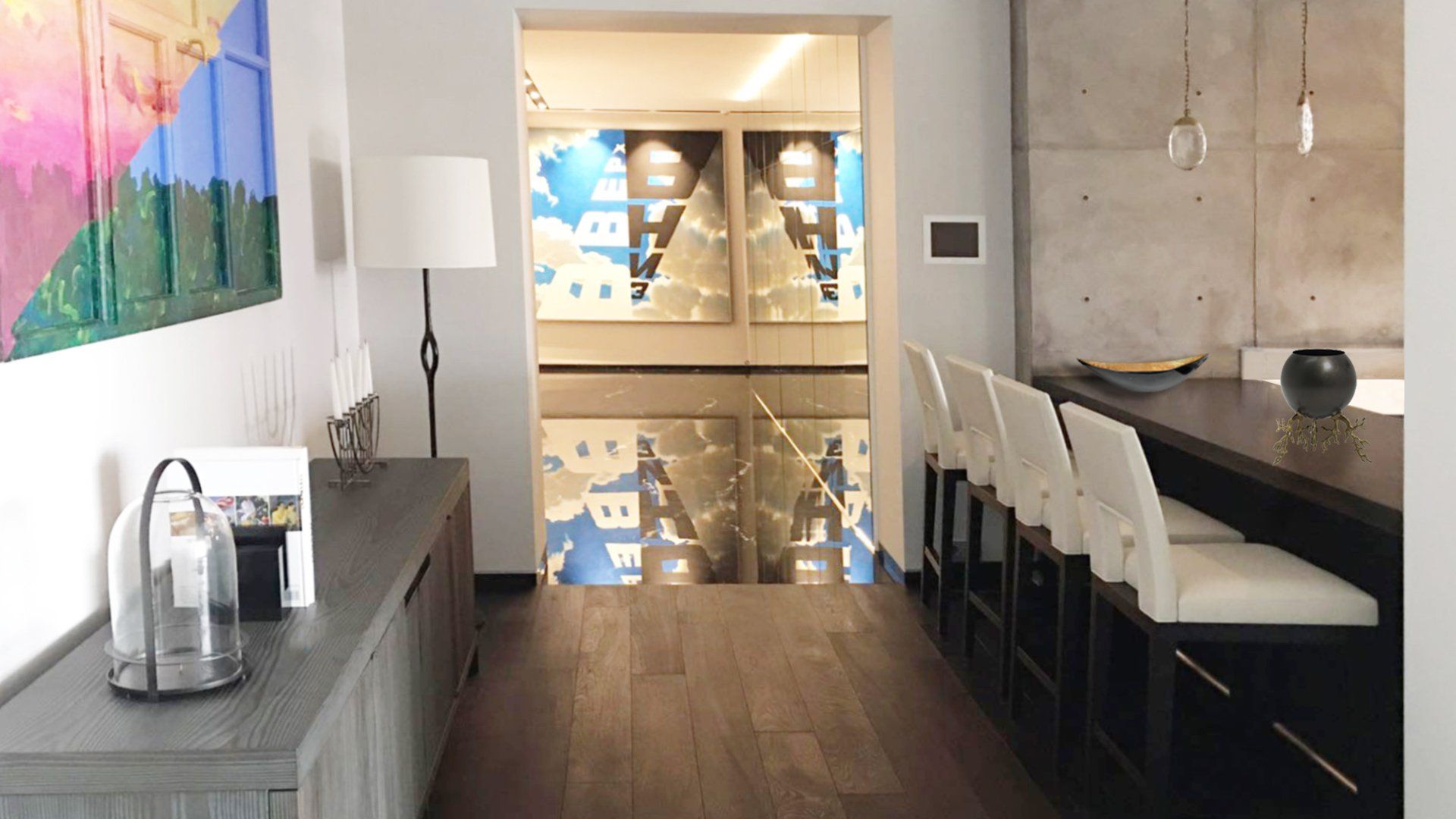 Salle de bain design - douche à l'italienne