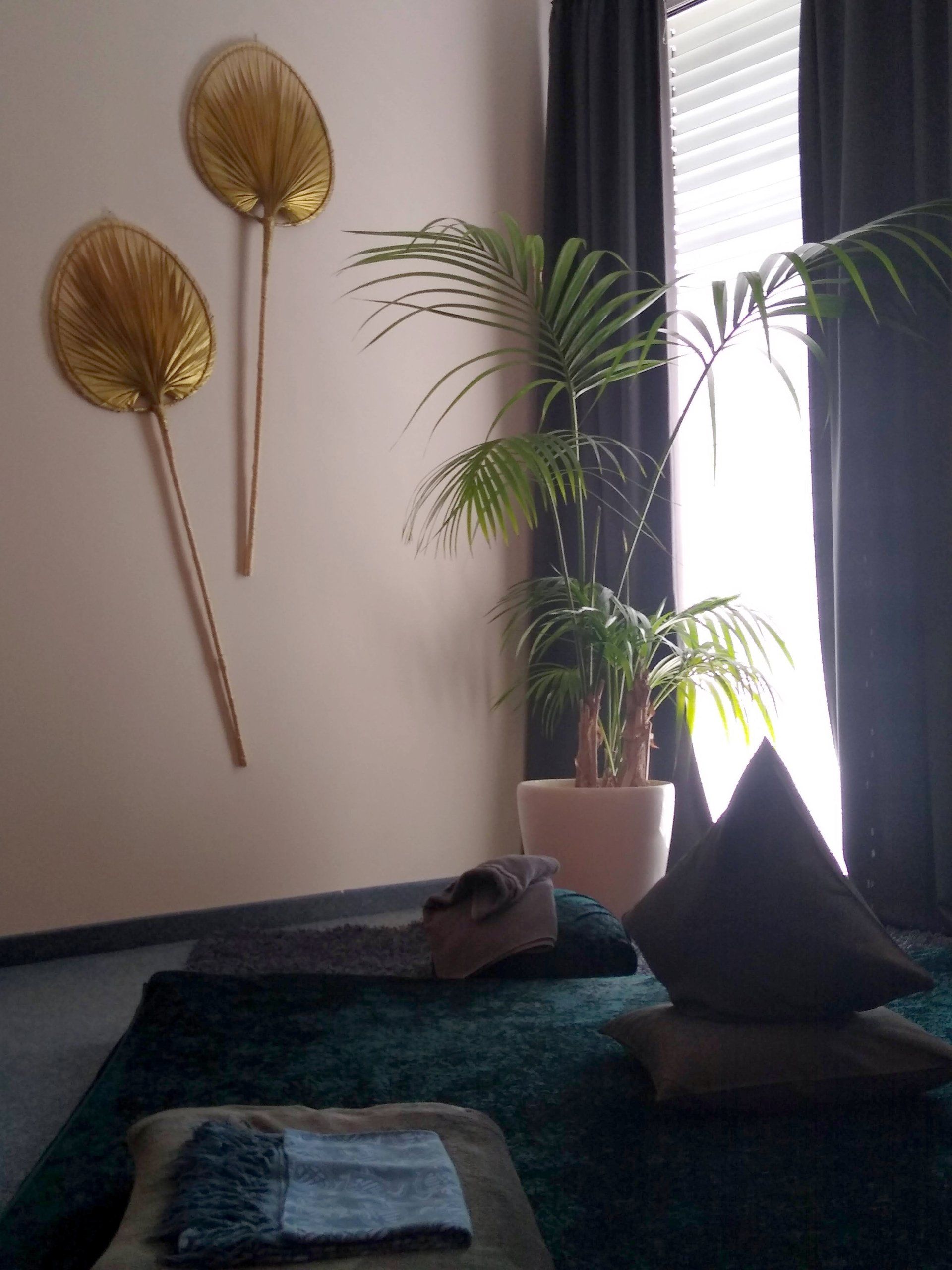 Tantramassage in Nürnberg im Tarisha findet auf dem Futon statt, wie hier in Raum 2