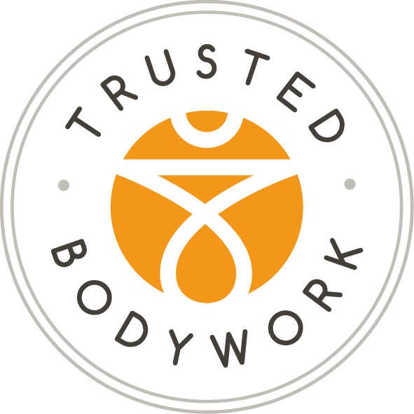 Karins Arbeit ist mit dem Gütesiegel Trusted Bodywork zertifiziert