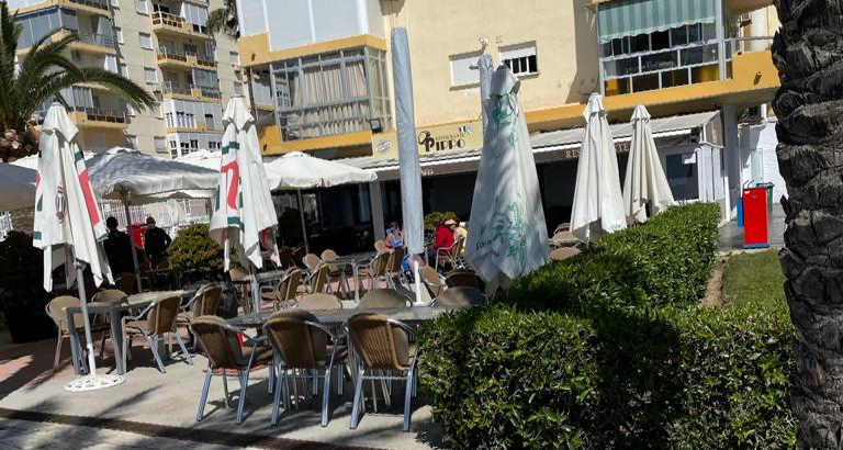 Restaurant Pippo an der Promenade in Algarrobo-Costa