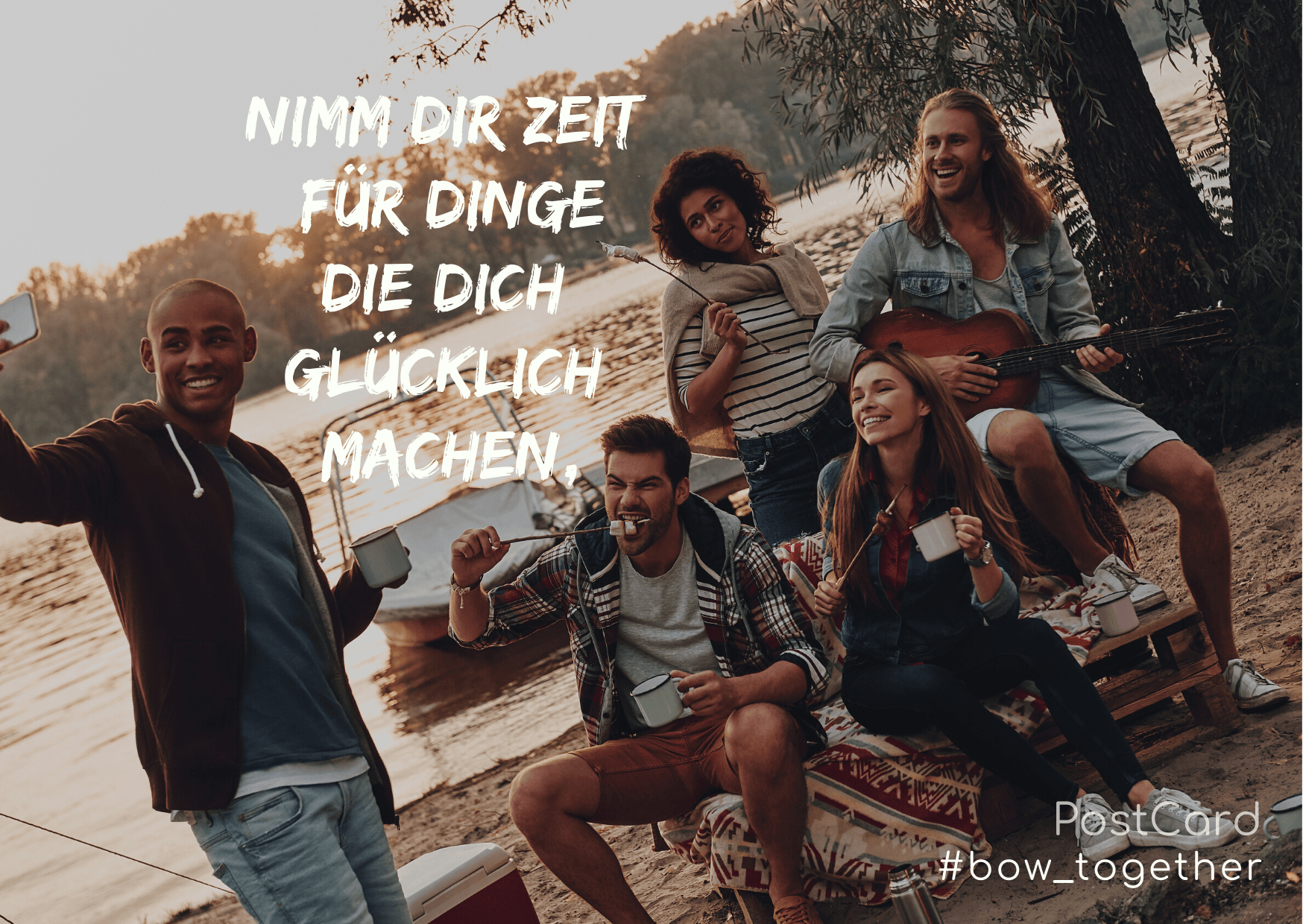 PostCard, bow PostCrad, Postkarte Spruch, Spruch des Tages, Spruch Inspiration, beonway, beonway Karte, Offline posten, persönlich Posten, beonway world, Postkarte schicken, Postkarten Claims