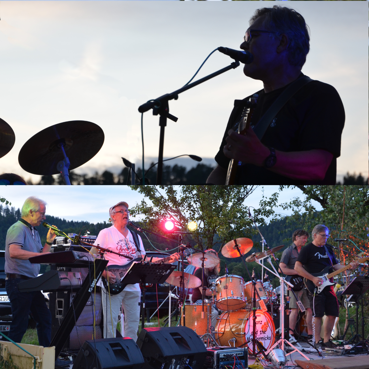 Lanz and the McCormicks auf dem Musikhock im Wittental Lanz and the McCormicks auf dem Musikhock im Wittental