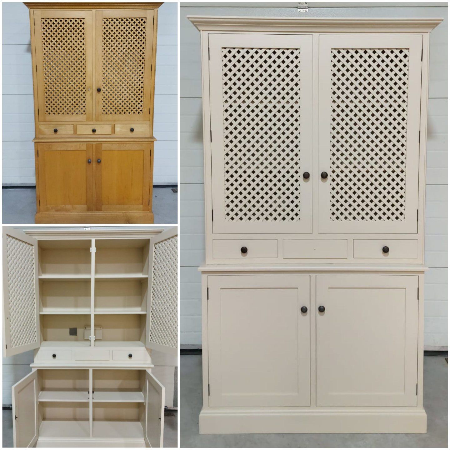 TechniColour Spraying spray door kitchen uPVC composite furniture shop front Corby