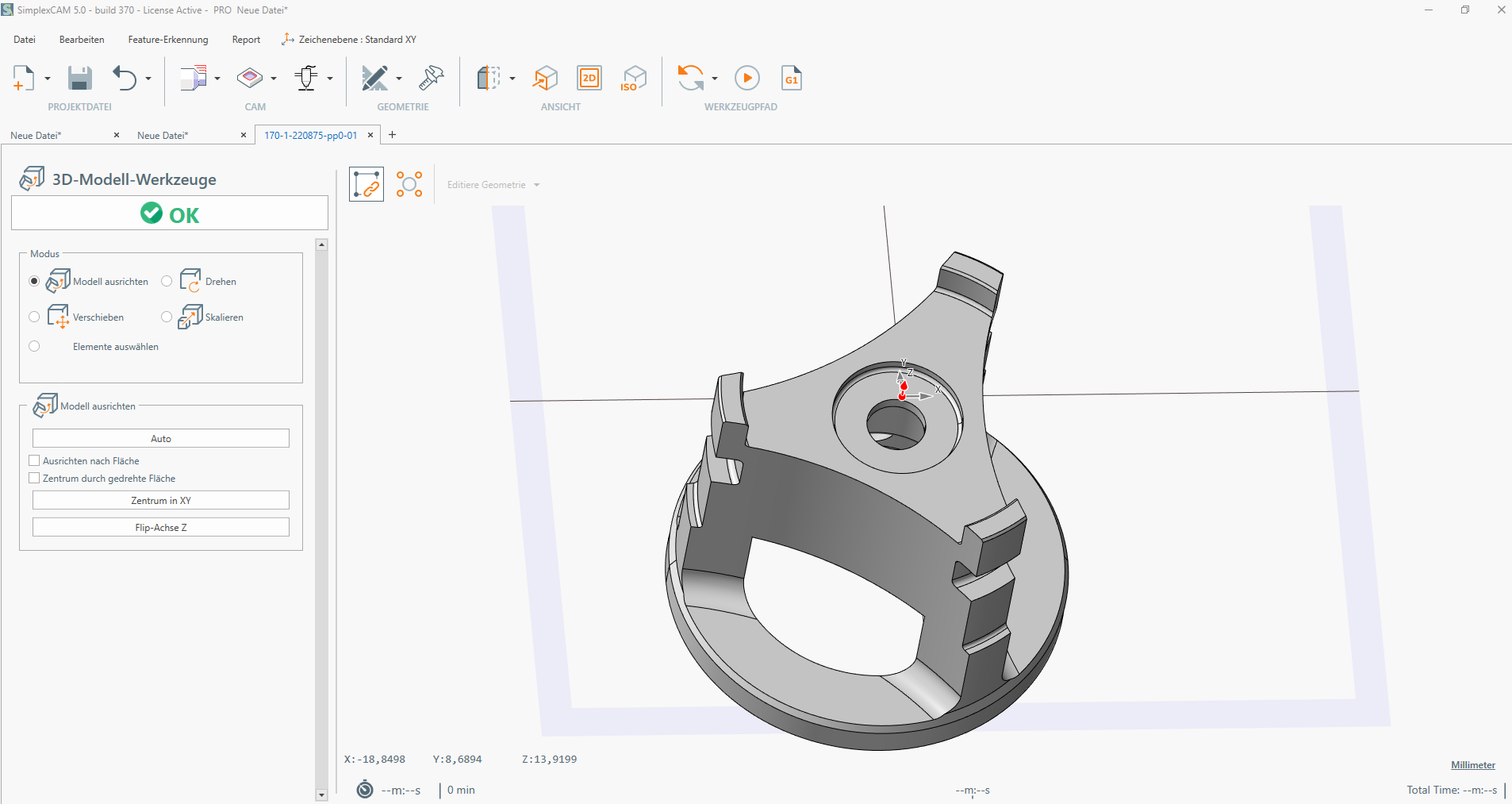 simplex CAM