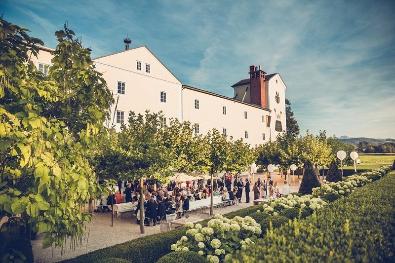 Gastgarten Schloss Eggenberg
