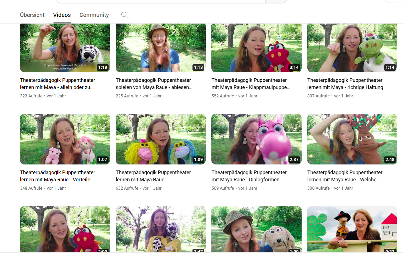 Zum Shop lebendiges Handpuppenspiel mit Klappamaulpuppen und Handpuppen für und mit Kindern im Alltag für Eltern und Pädagogen