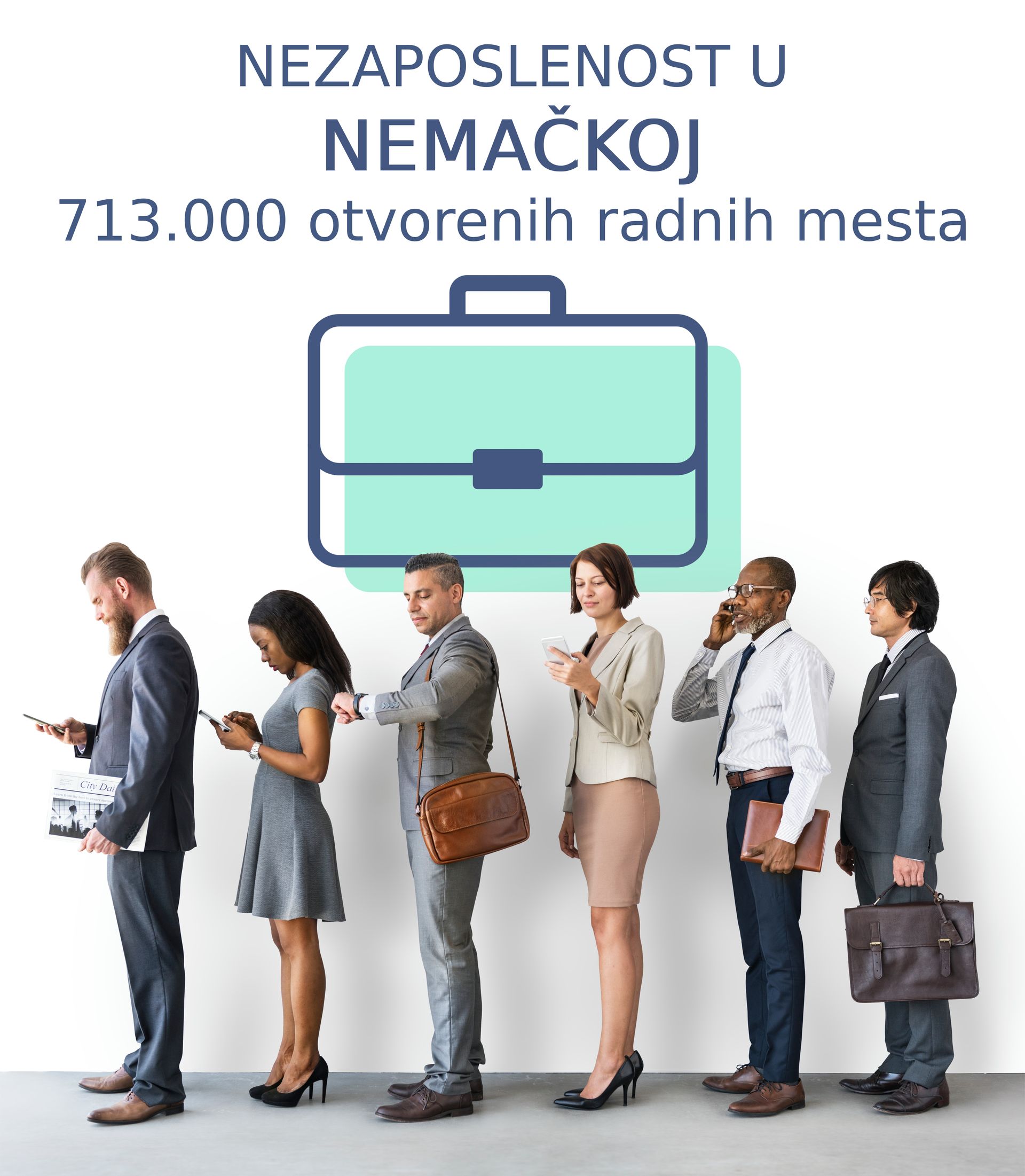 Uvek nedostatak kvalifikovane radne snage i nezaposlenost u Nemačkoj