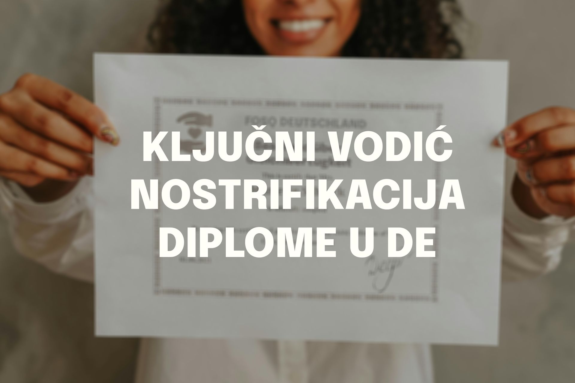 Nostrifikacija diplome u enamckoj