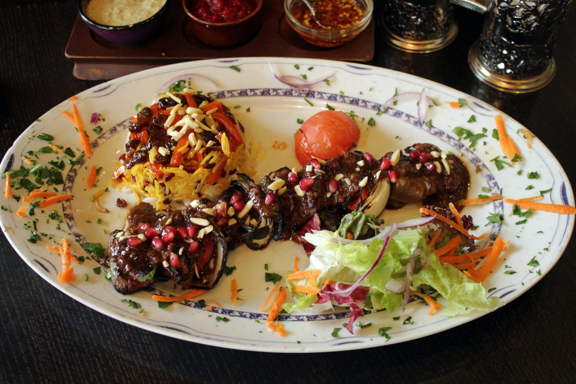Iranian Restaurant Shandiz-  Kabab Torsch
