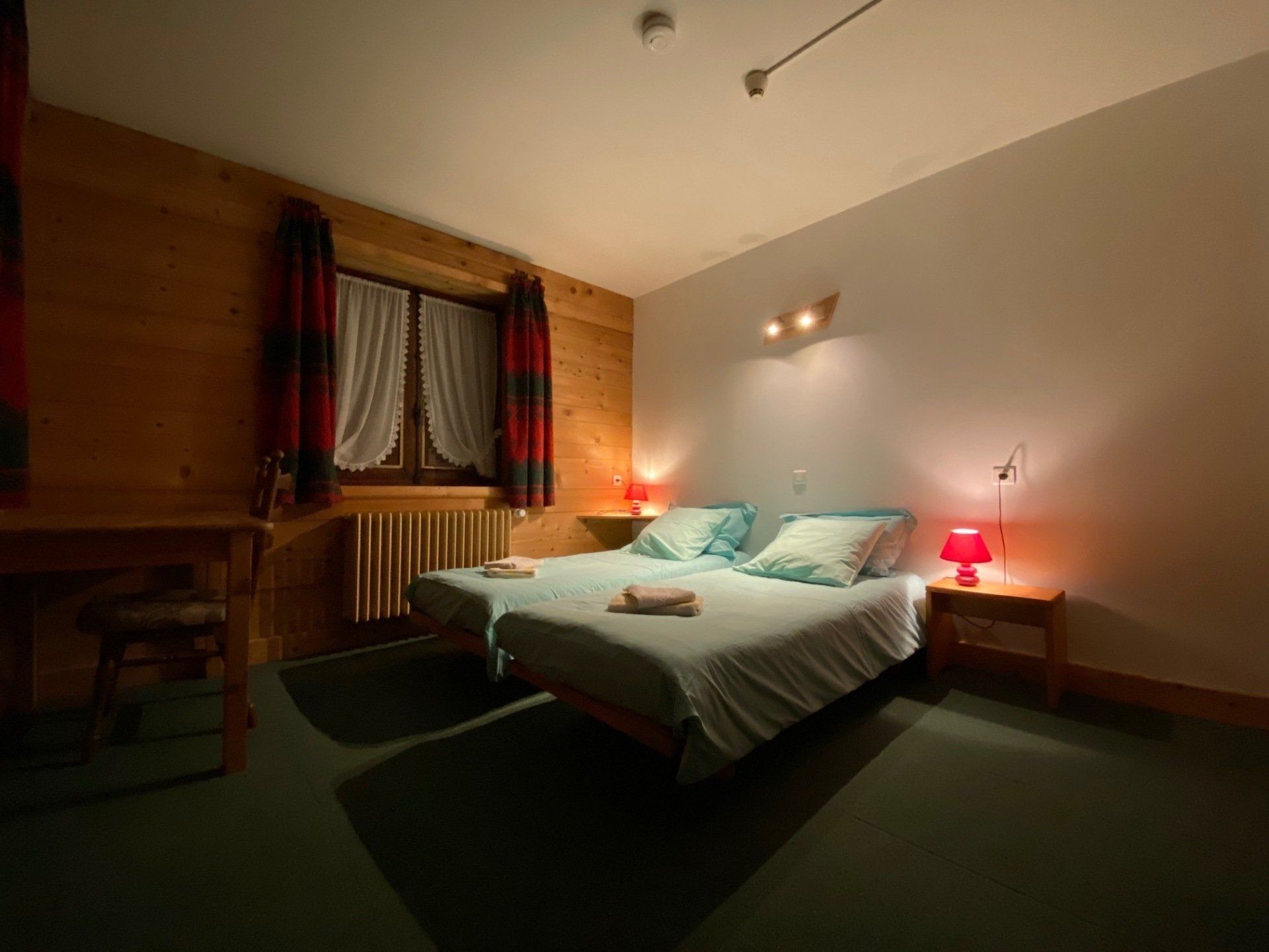 Grande chambre chalet la plagne