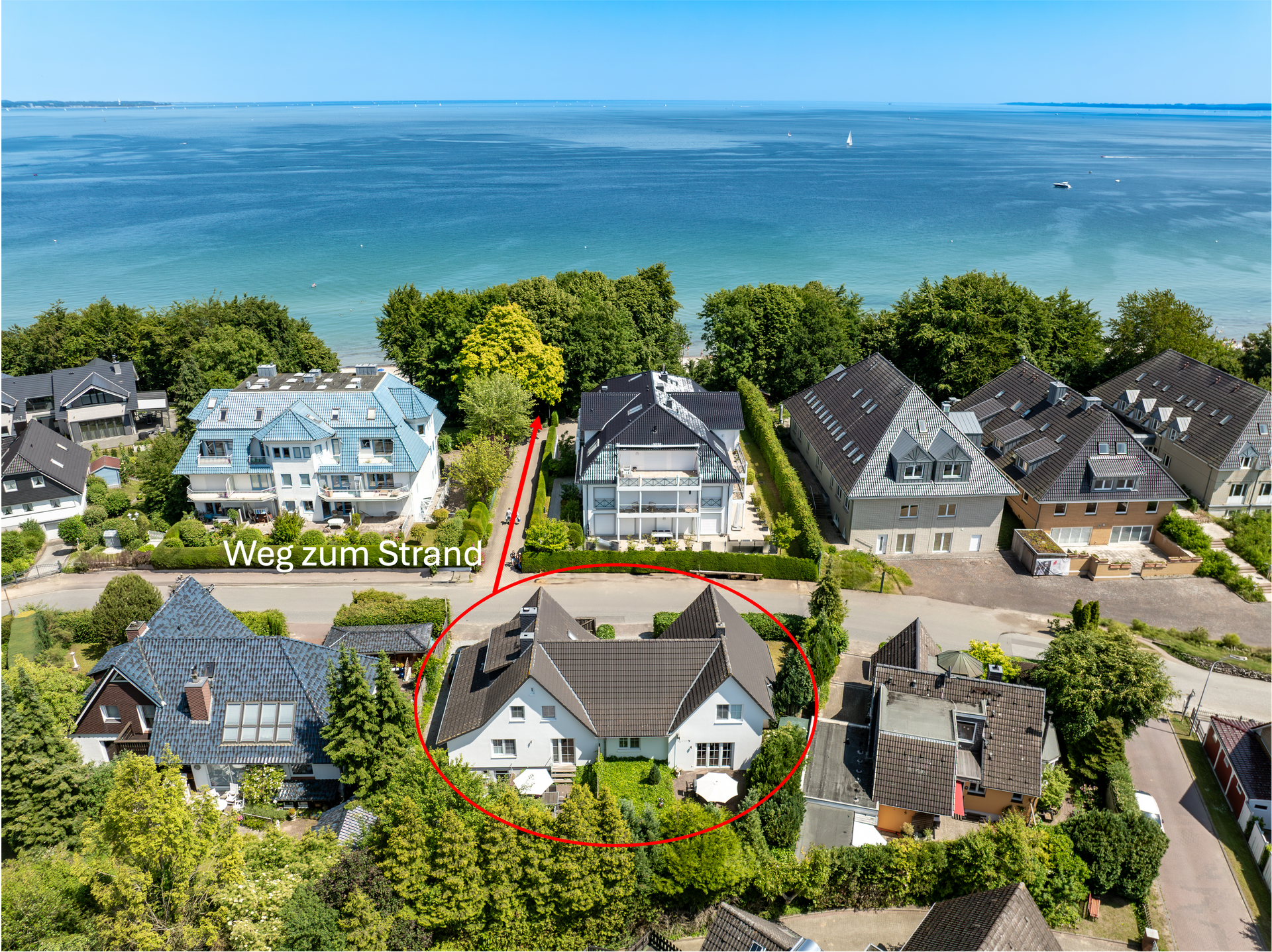 Drohne Ferienhaus Timmendorf