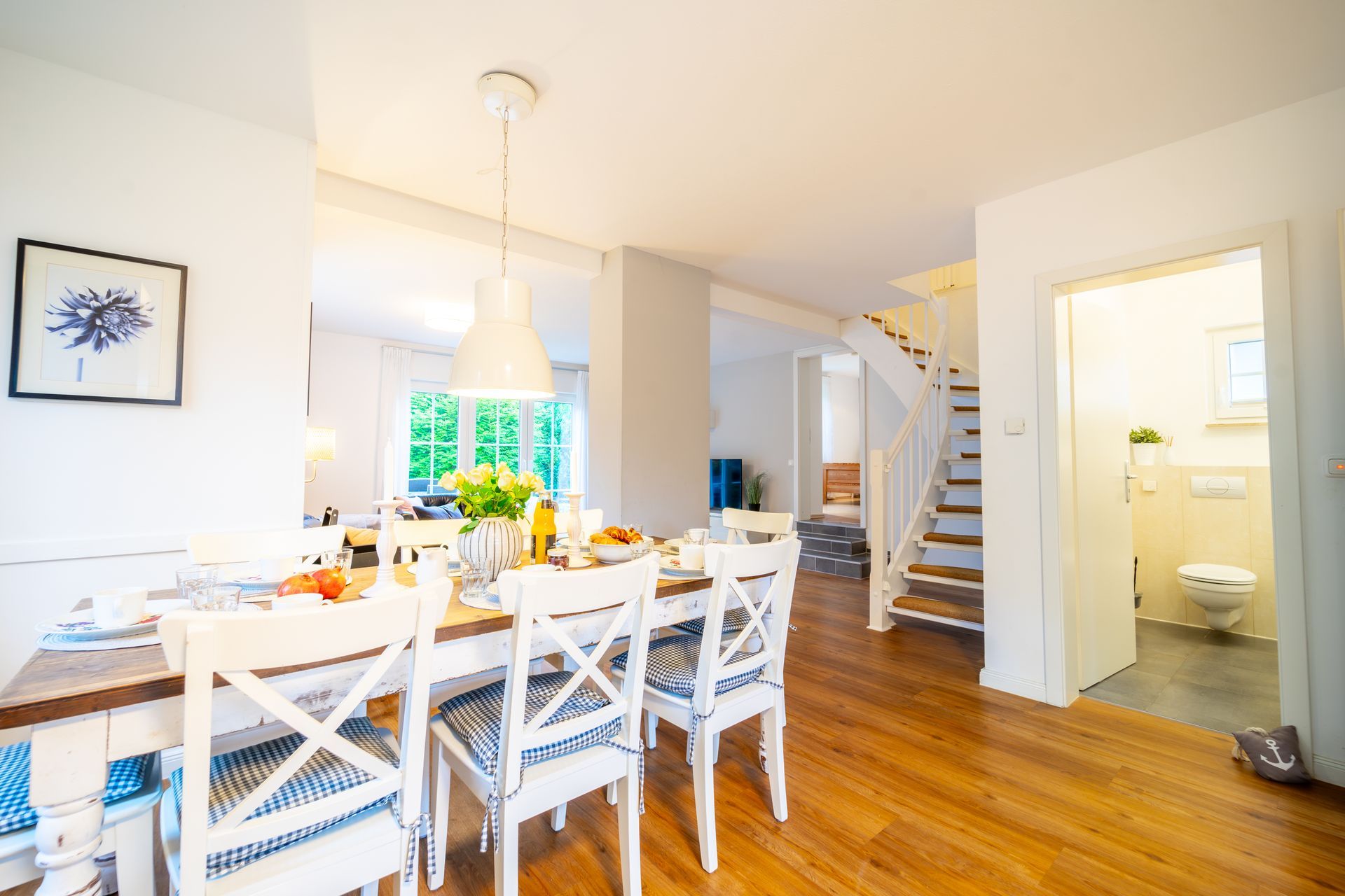 Essbereich Ferienhaus Timmendorf