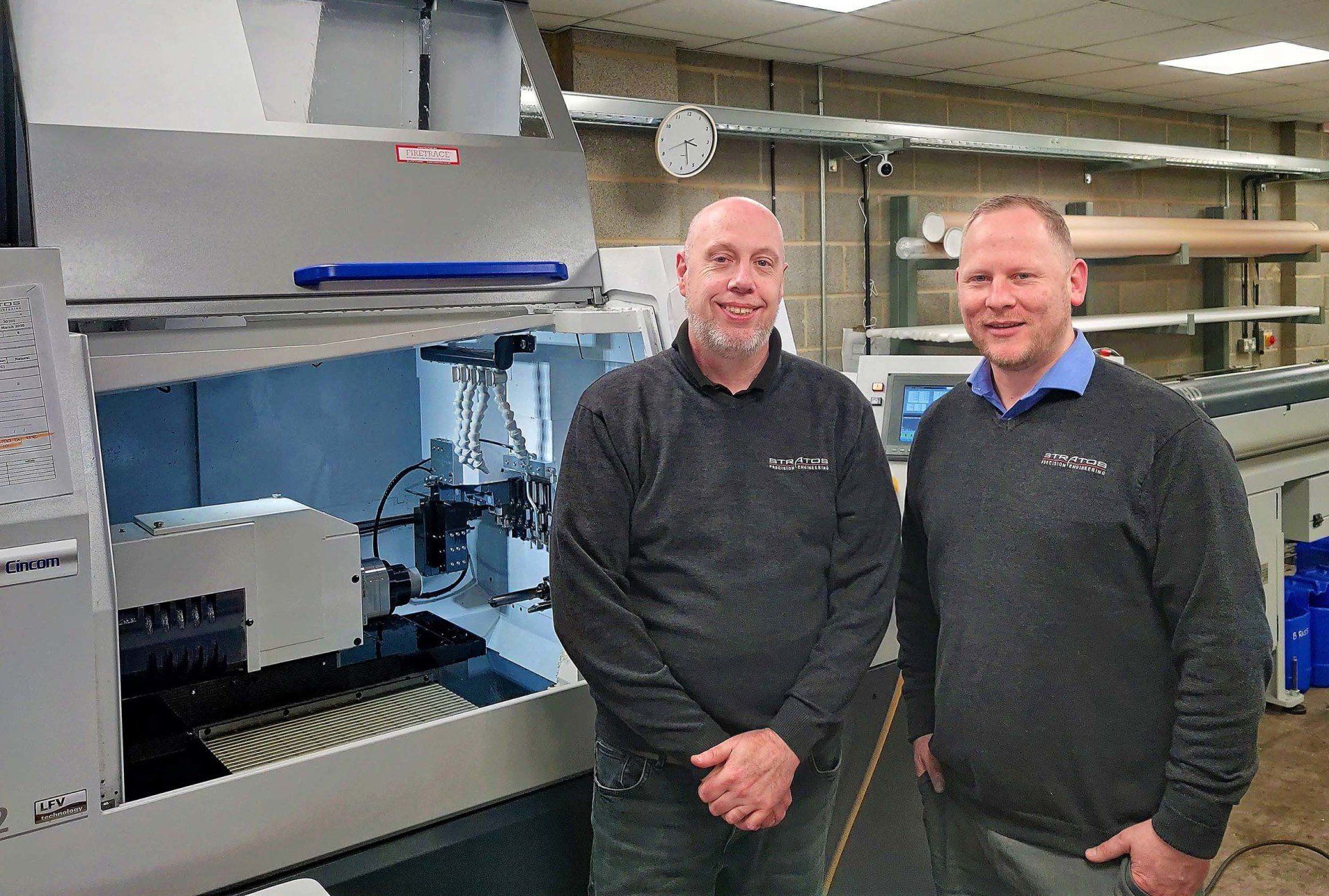 Stratos Precision Engineering Directors Mark Vine and Jon Caple