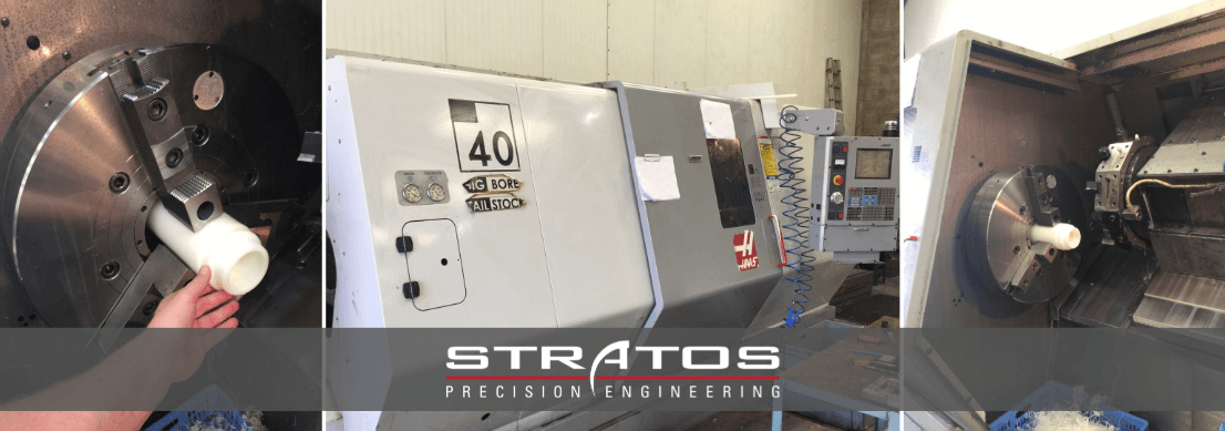 Stratos Precision Engineering Haas SL40 CNC Machine