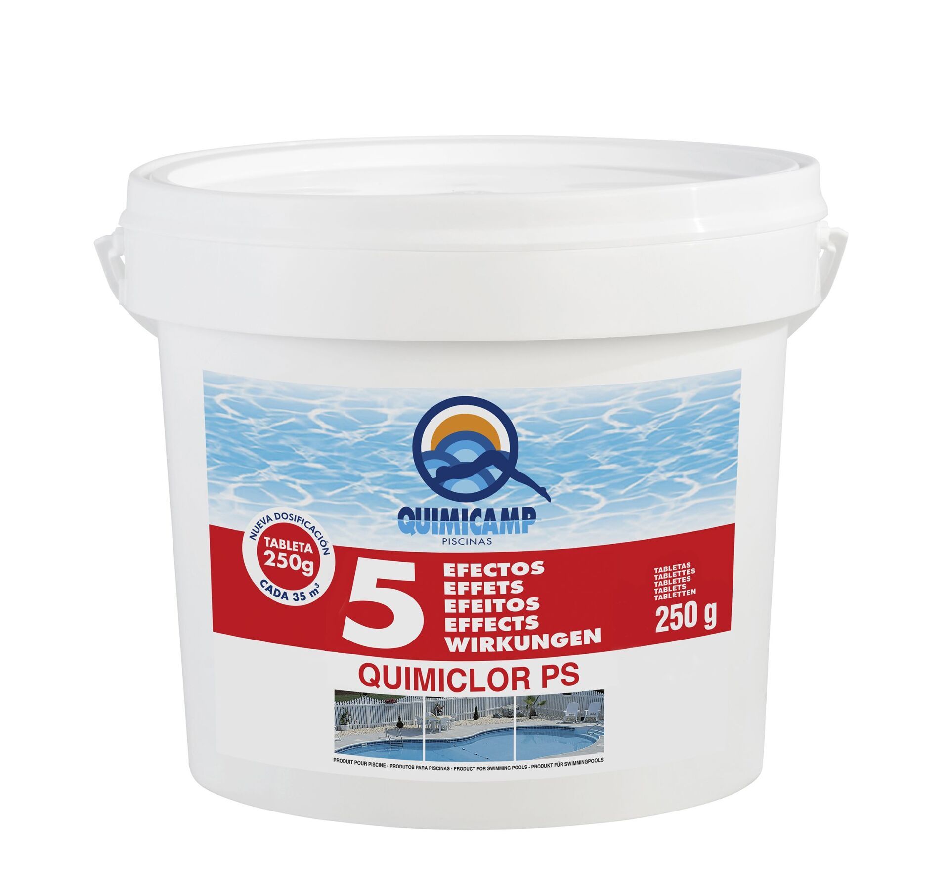 cloro tabletas 5 acciones