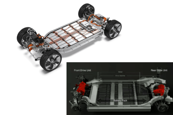 new vehicle designs optimized for electric or hybrid powertrains