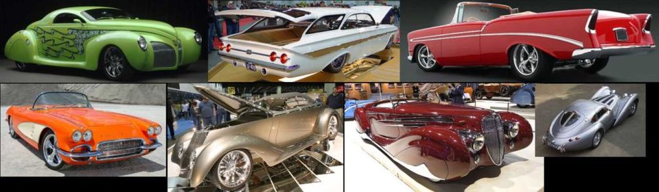 hot rod collage