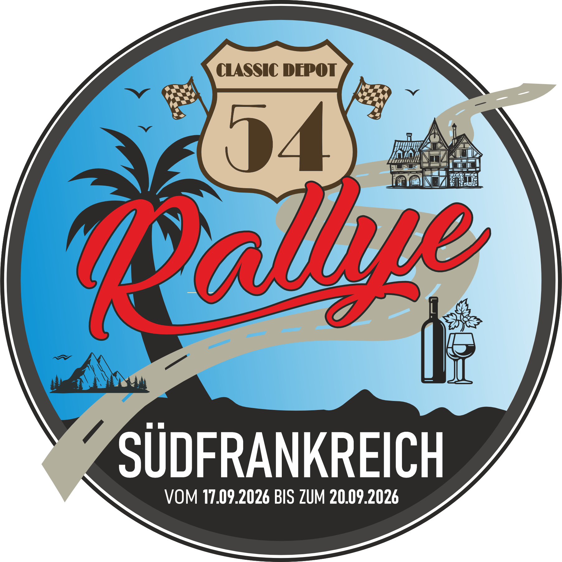 Südfrankreich Rallye Logo Südfrankreich Rallye Logo