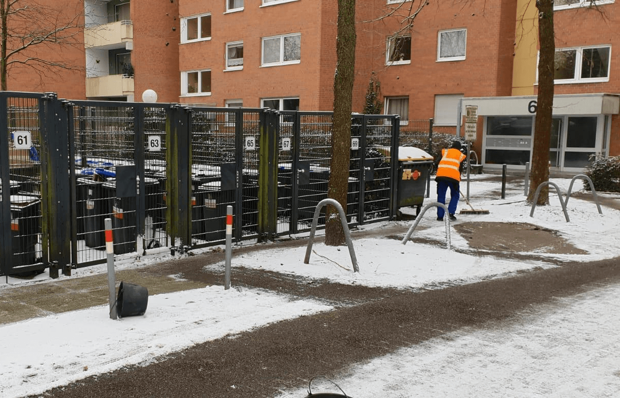 Unserer Winterdienst Winterdienst für Wohnkomplex