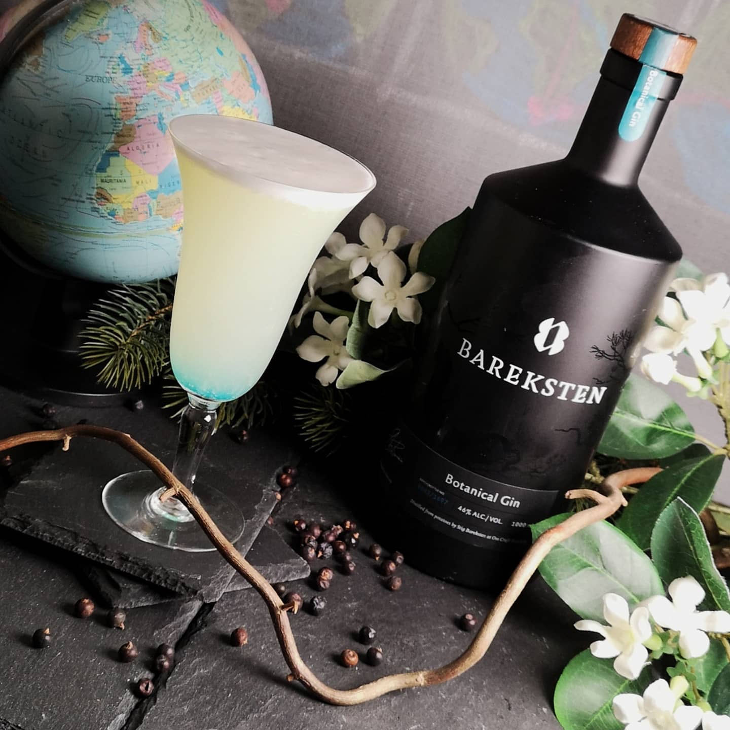 Bareksten gin, norwegian gin, botanical gin, stik bareksten, huldra, norse mythology, gin, gin stories