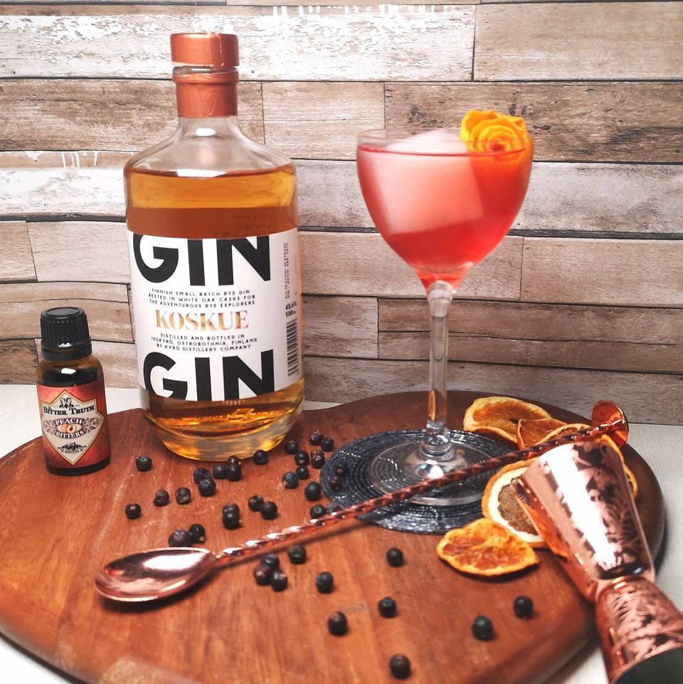 Aged Gin, Kyro Distillery, Aged Gin Cocktail