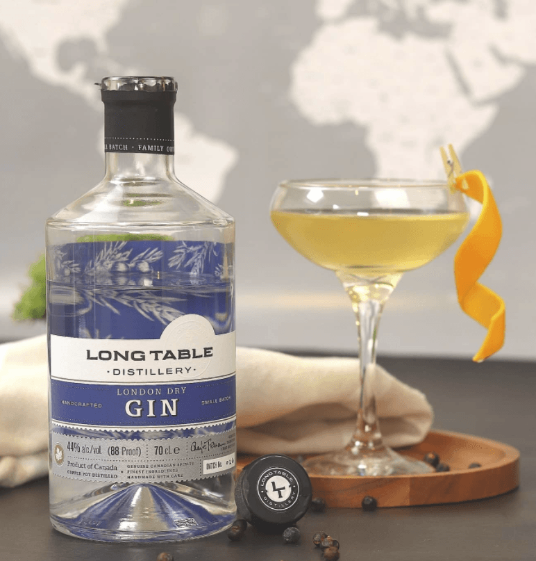 Canadian Gin, Long Table Distillery