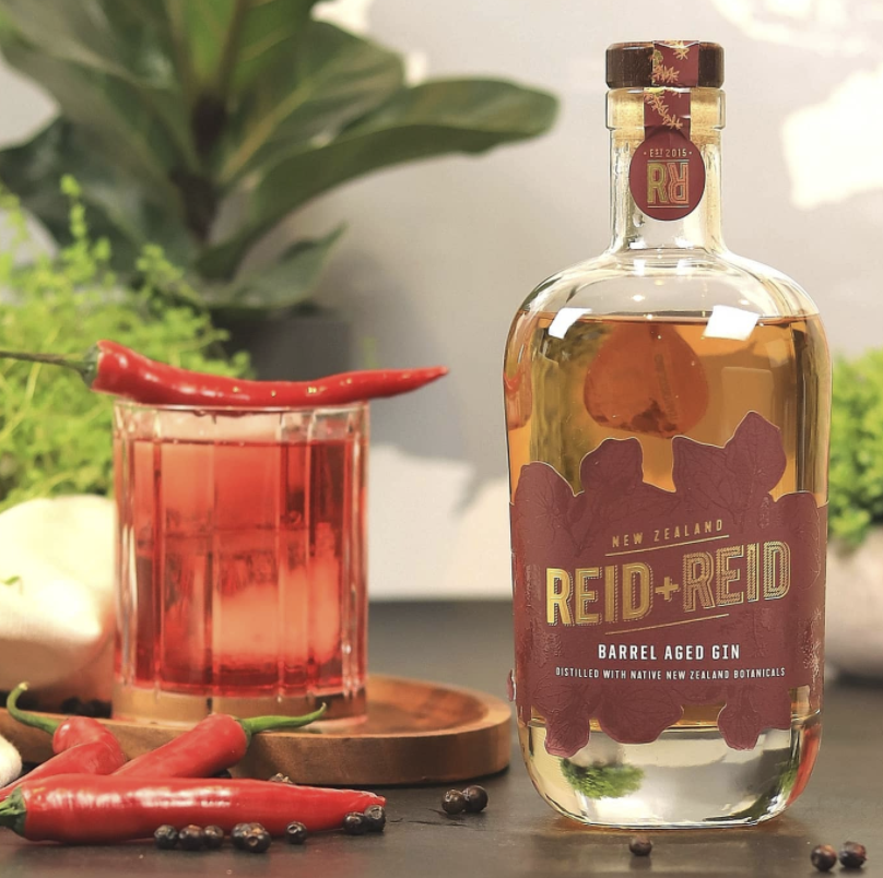 Kiwi Gin, Reid + Reid Gin, Barrel Aged Gin, New Zealand Gin