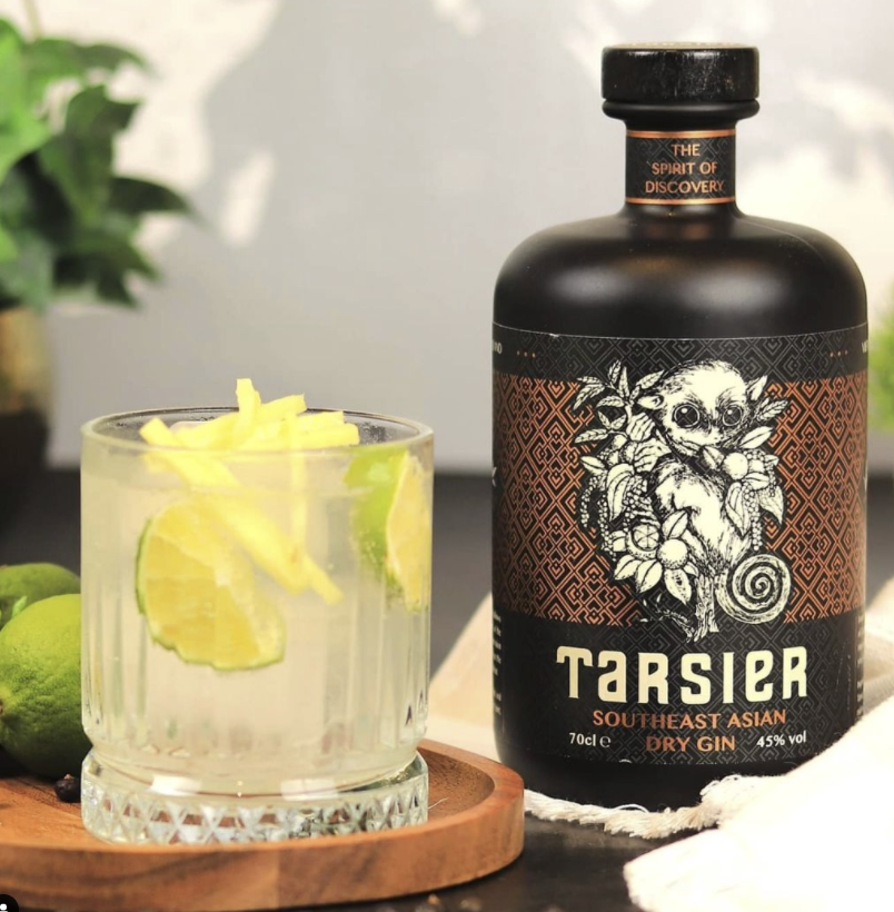 Tarsier Gin, British Gin, Asian Inspired Gin