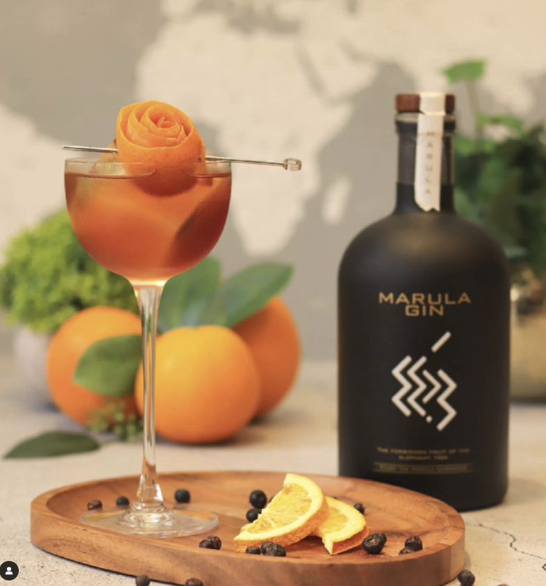 Marula Gin, African inspired gin, Marula fruit, Hanky Panky, Belgian Gin