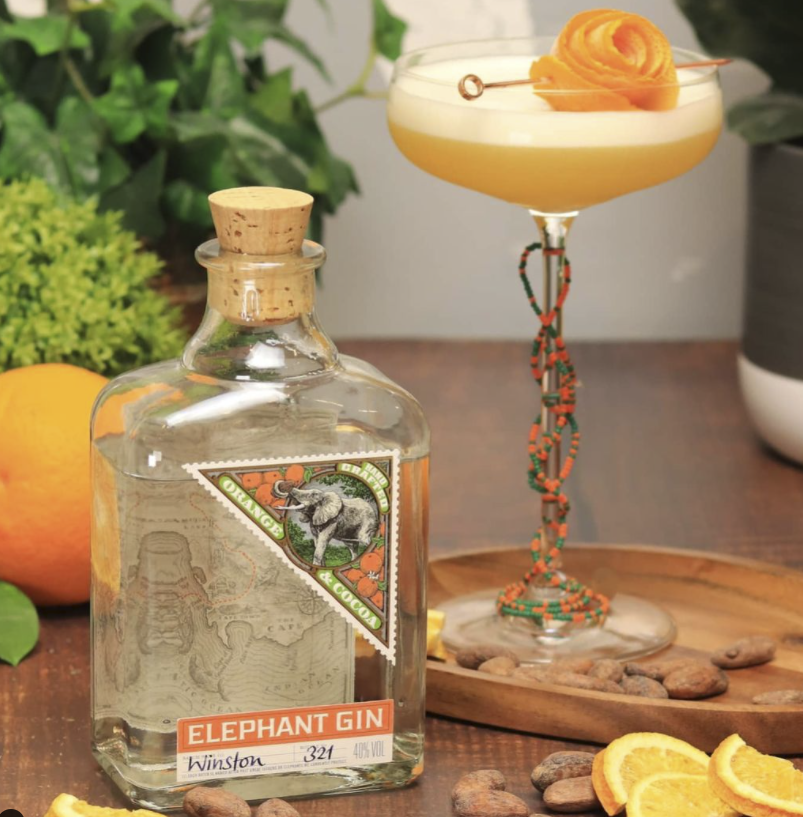 Elephant Gin, German Gin, Save the Elephants, African Inspired Gin, Apples, German Gin Distilleries