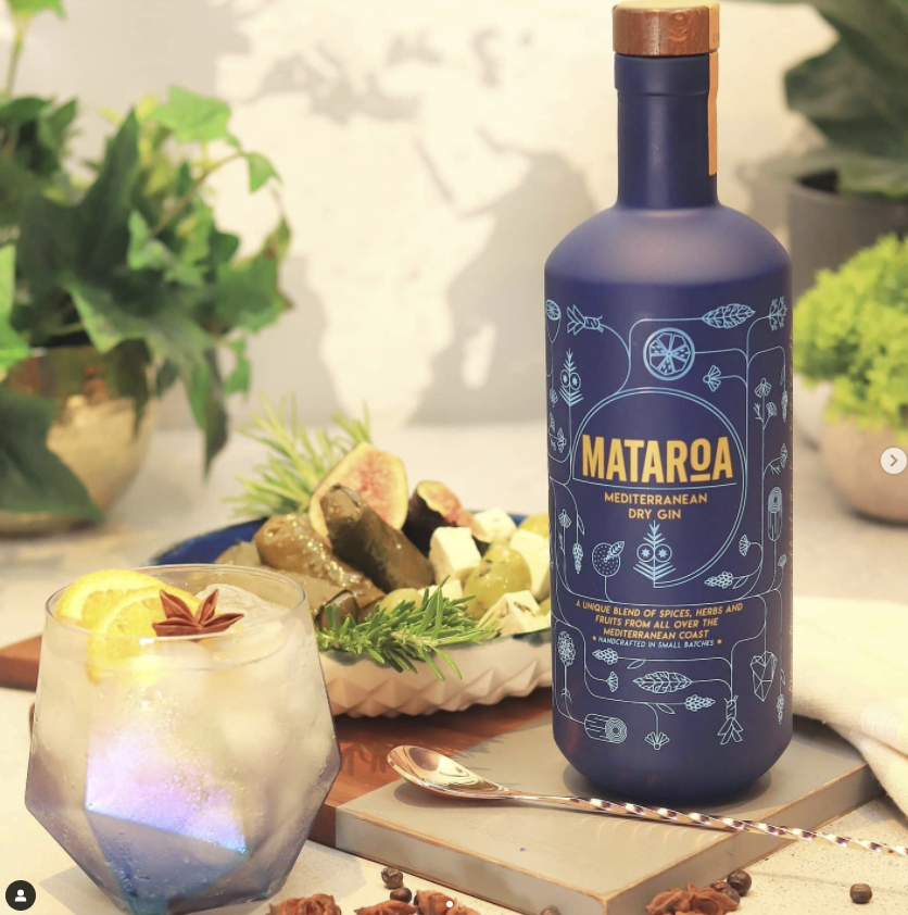 Greek Gin, Mataroa, Melissanidi Distillery, Thessaloniki Greece
