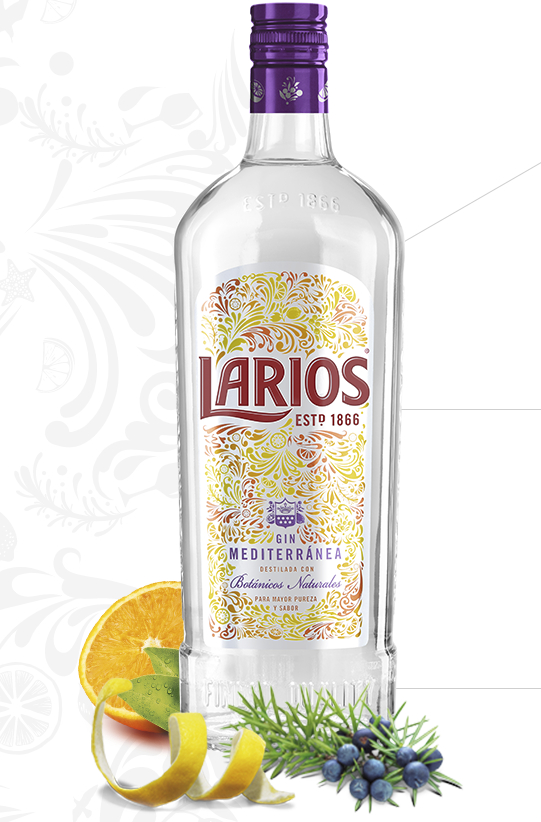 Larios, Larios Gin, Mediterranean gin, spanish gin, marques de larios, larios brand, larios heir, gintonica, gin and tonic, european gin brands, gin stories, gin history