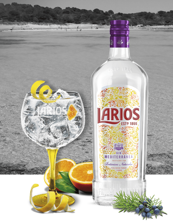 Larios, Larios Gin, Mediterranean gin, spanish gin, marques de larios, larios brand, larios heir, gintonica, gin and tonic, european gin brands, gin stories, gin history