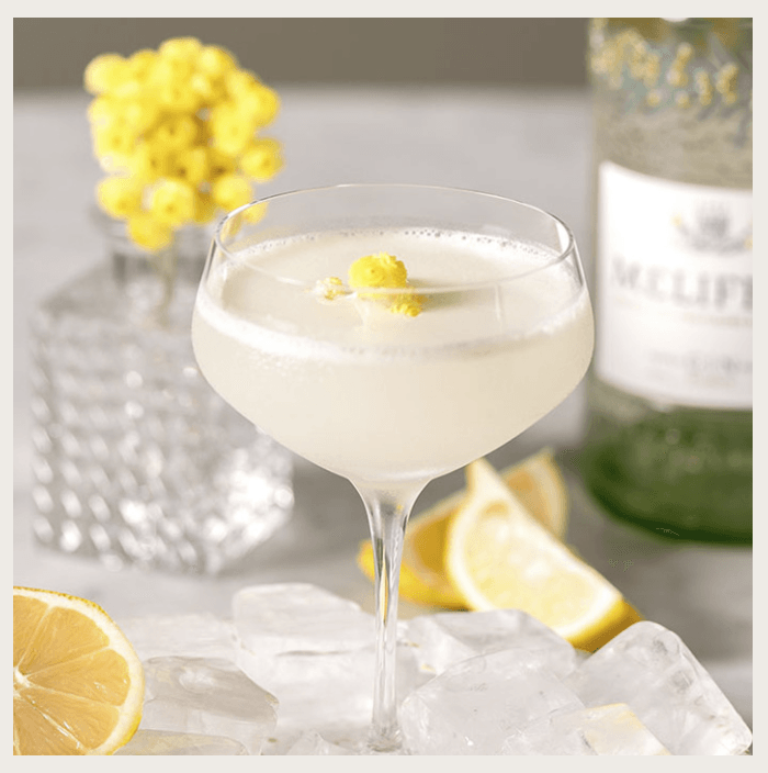 Melifera Gin, French Gin, Gin cocktails, cocktail recipes, Immortelle, Eleanor Queen of France and England