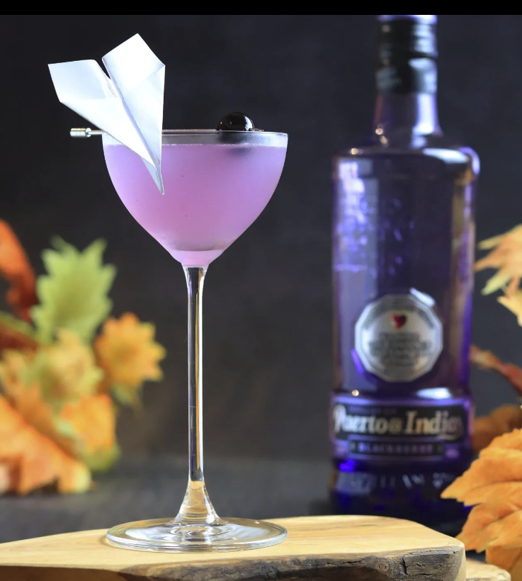 Blackberry Aviation Cocktail Recipe