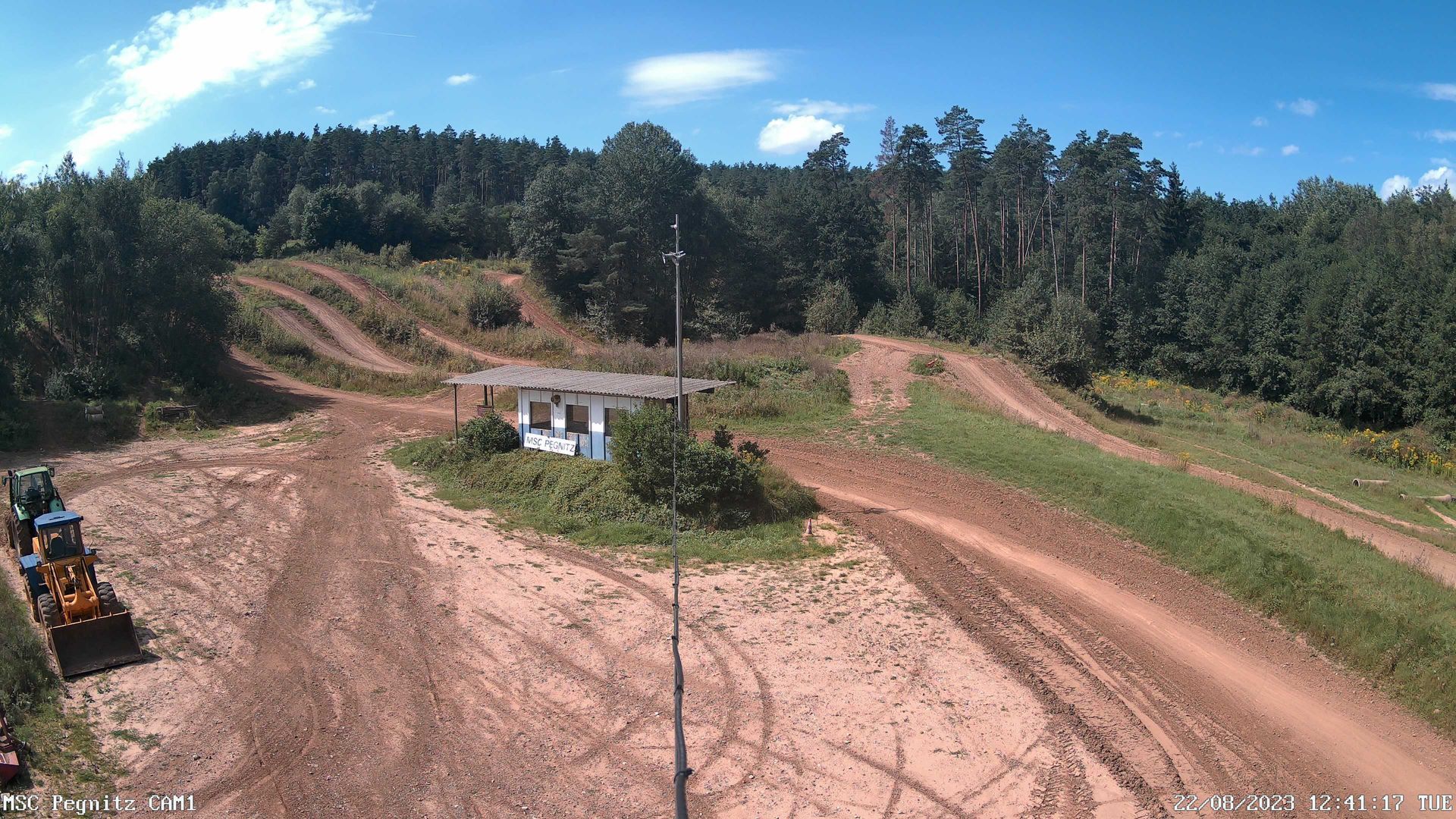 Webcam Aufnahme im Sommer