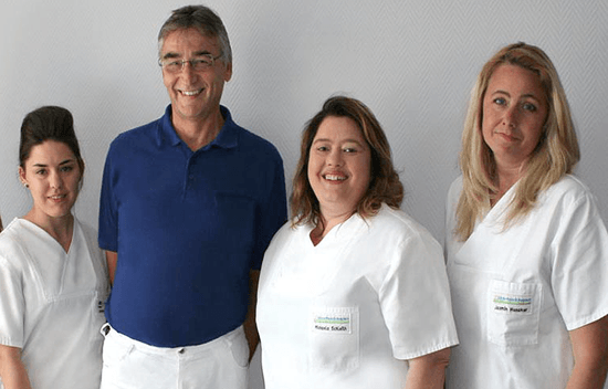 Orthopädische Praxis Dr. Bergmann Fürth Teambild