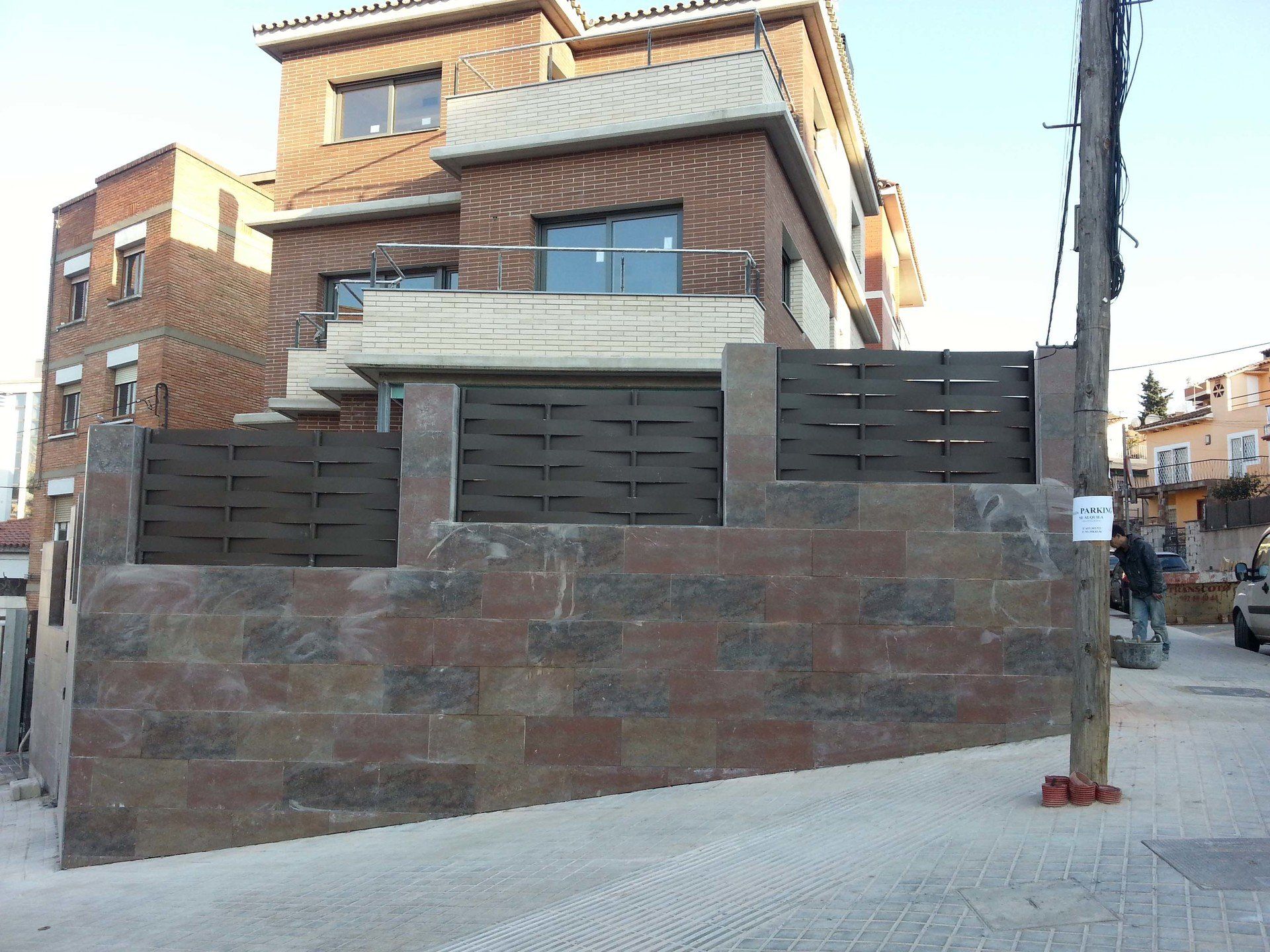 Reixes decoratives metàl·liques ones plastificada de Tancaments Vadía Reixes decoratives metàl·liques ones plastificada de Tancaments Vadía