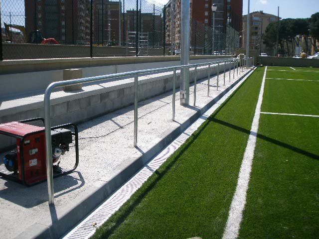 Tanques i reixes esportives futbol de Tancaments Vadía Tanques i reixes esportives futbol de Tancaments Vadía
