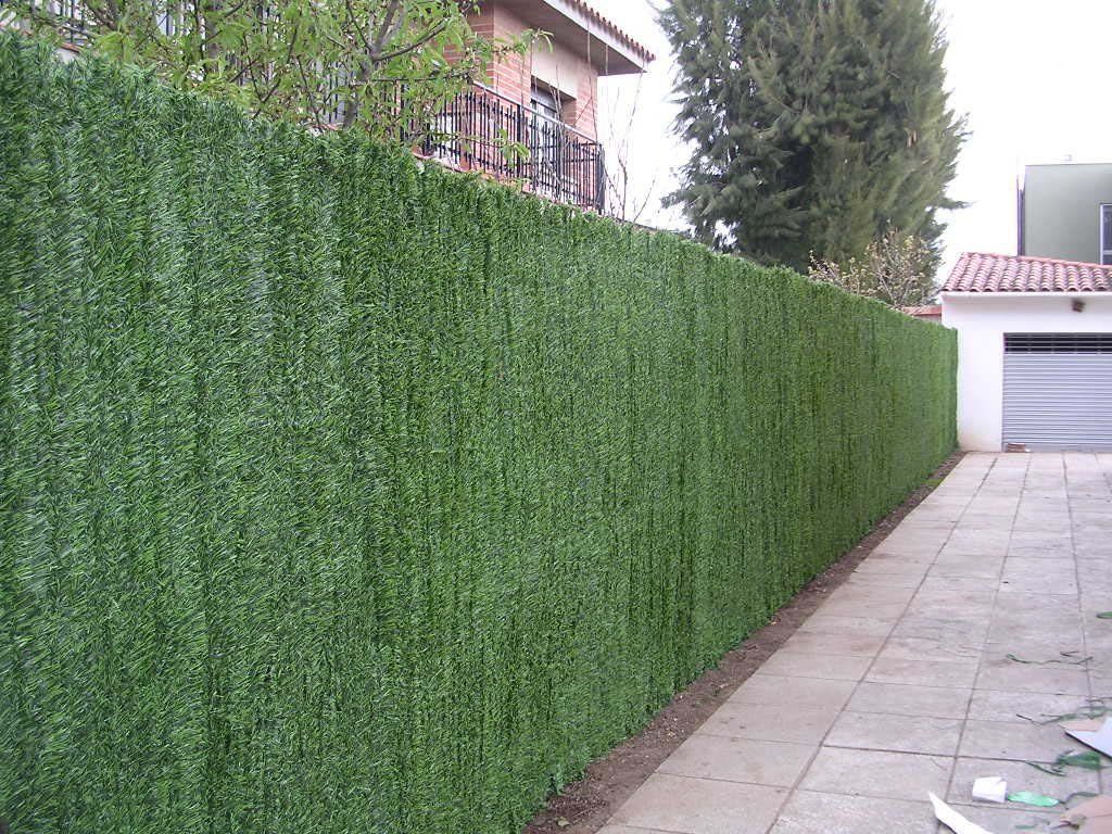 Tanques i reixes ocultació tanca artificial de Tancaments Vadía Tanques i reixes ocultació tanca artificial de Tancaments Vadía