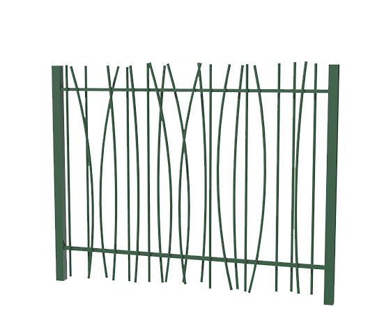 Verjas decorativas barrotes aleatorios curvados de Cerramientos Vadía Verjas decorativas barrotes aleatorios curvados de Cerramientos Vadía