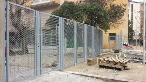 Verja metálica malla escocesa de Cerramientos Vadía Verja metálica malla escocesa de Cerramientos Vadía