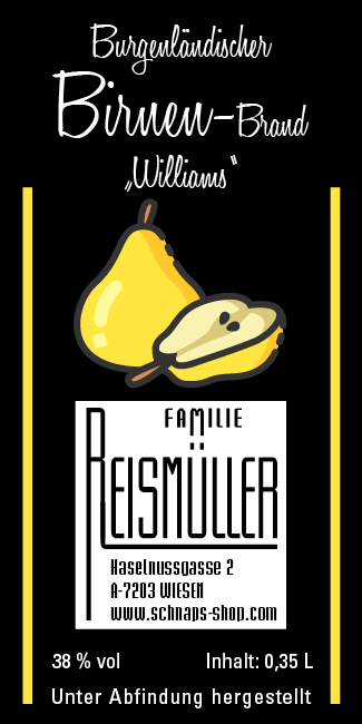 Birnen-Brand aus dem Burgenland