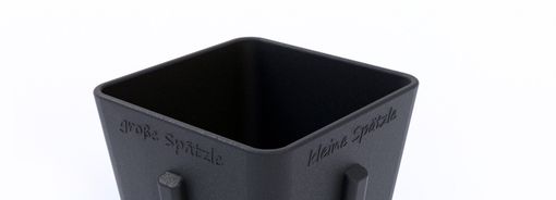 Rührspatz Spätzlehobel mit Rührfunktion