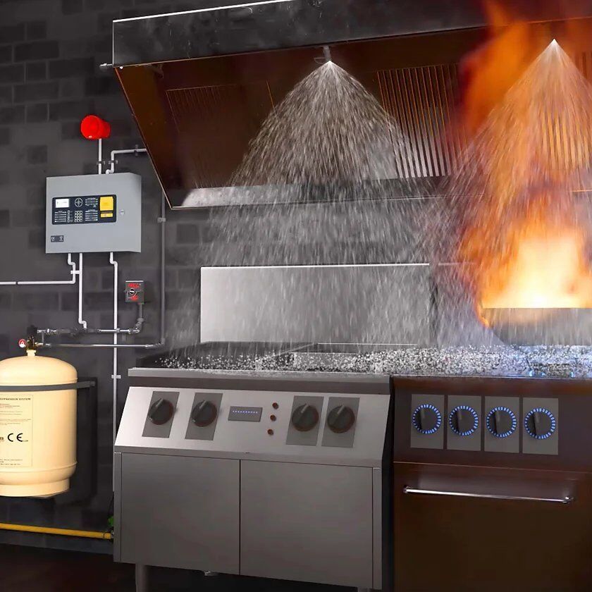 Kitchen Fire Suppression Systems UK