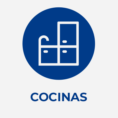 Boton para ir a sección de Cocinas Sallende