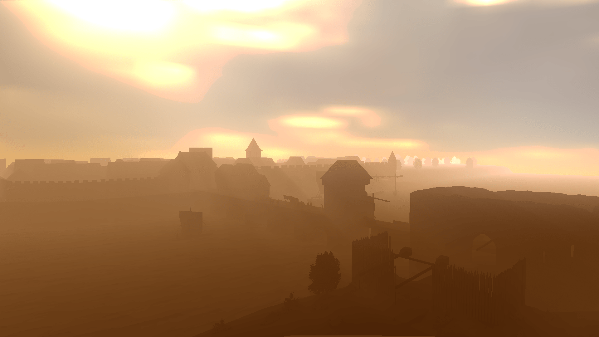 chateau moyen-age 3D