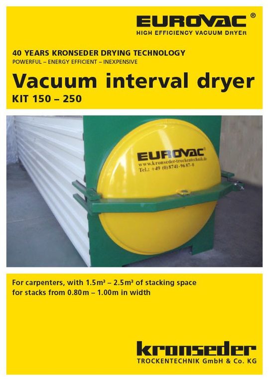 A4 Flyer_Vakuum Intervalltrockner KIT 150 - 250 A4 Flyer_Vakuum Intervalltrockner KIT 150 - 250